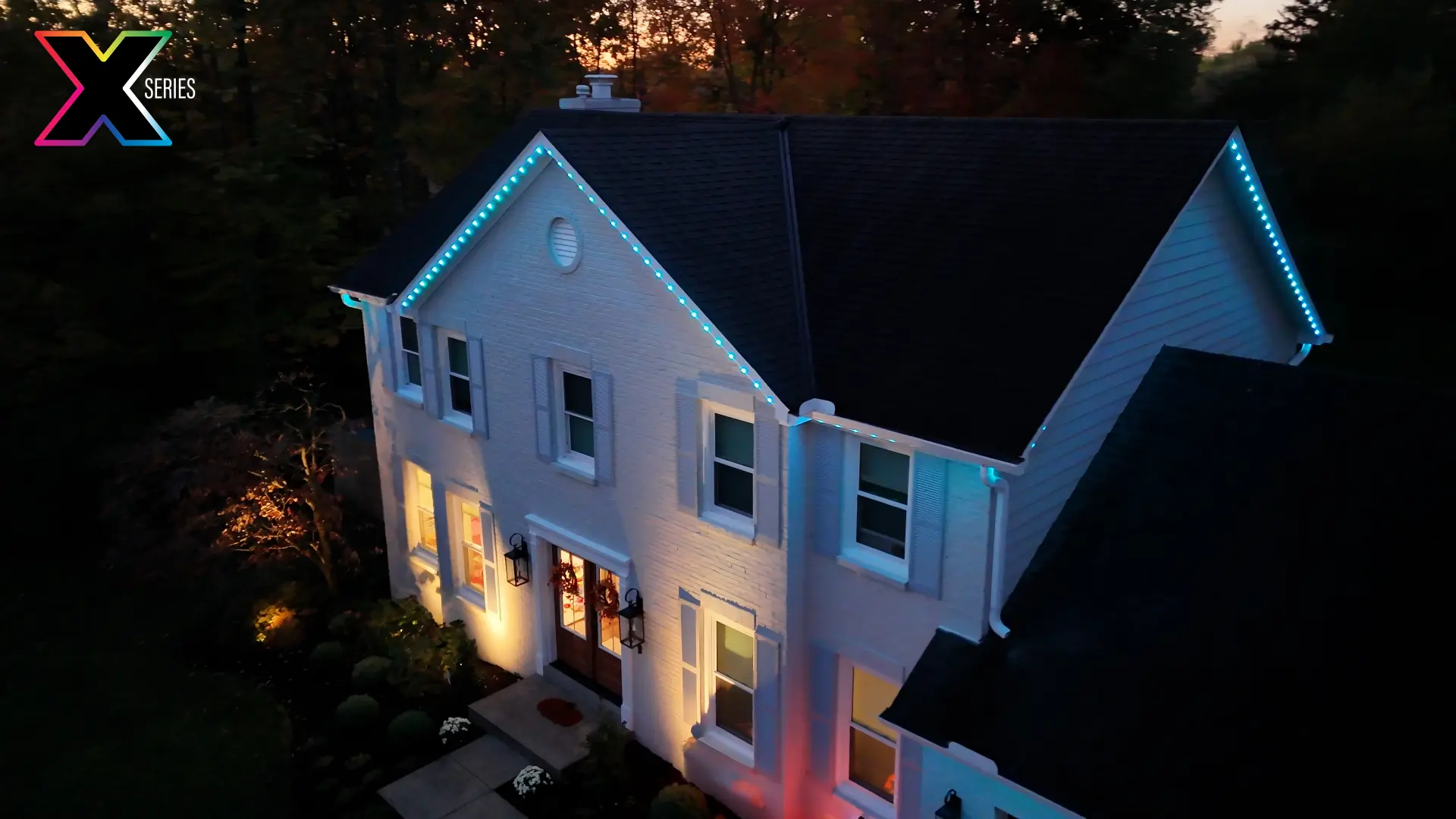 Permanent Roofline Lighting